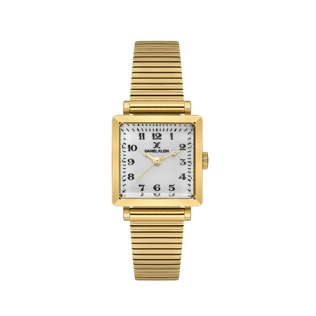 Daniel Klein Premium Gold Mesh Band Watch for Women DK.1.14179-2