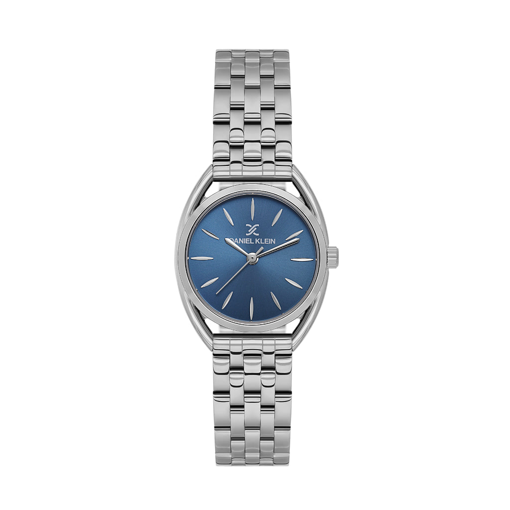 Daniel Klein Premium Silver Stainless Steel Watch for Women DK.1.14180-2