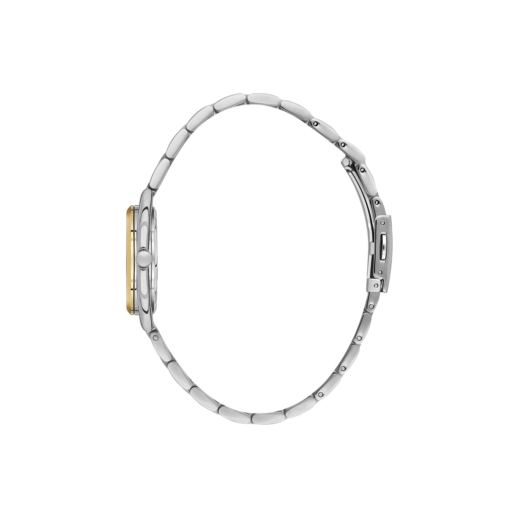 Daniel Klein Premium Silver and Gold Stainless Steel Watch for Women DK.1.14180-4