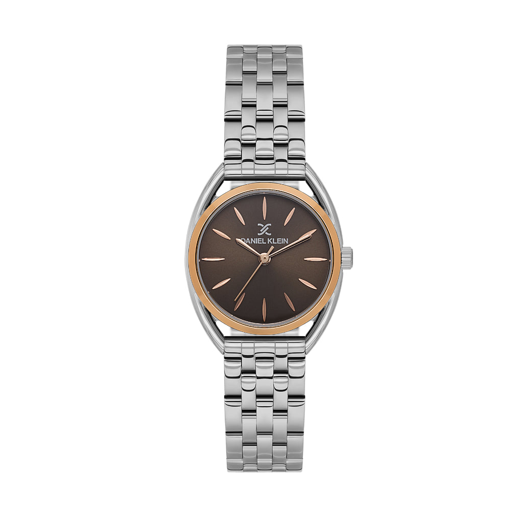 Daniel Klein Premium Silver Stainless Steel Watch for Women DK.1.14180-7