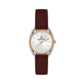 Daniel Klein Premium Red Leather Watch for Women DK.1.14181-5