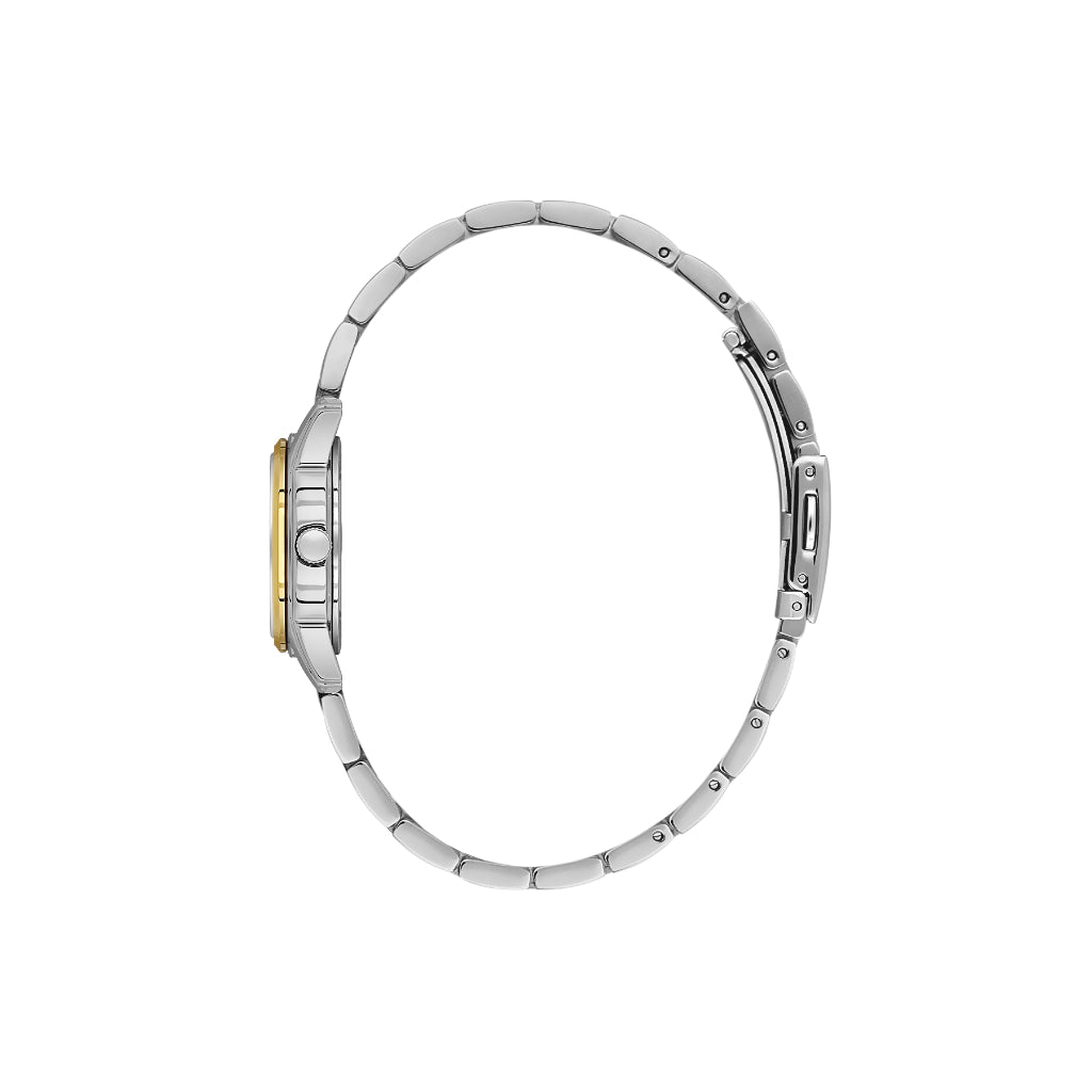 Daniel Klein Premium Silver and Gold Stainless Steel Watch for Women DK.1.14187-4