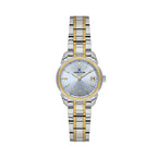 Daniel Klein Premium Silver and Gold Stainless Steel Watch for Women DK.1.14187-5