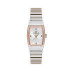 Daniel Klein Premium Silver and Rose Gold Stainless Steel Watch for Women DK.1.14191-6