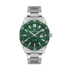 Daniel Klein Premium Silver Stainless Steel Watch for Men DK.1.14195-3
