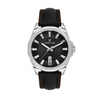 Daniel Klein Premium Dark Brown/ Black Leather/ Nylon Watch for Men DK.1.14200-2