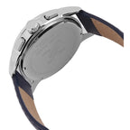 Daniel Klein Exclusive Dark Blue Leather Watch for Men DK.1.14209-3