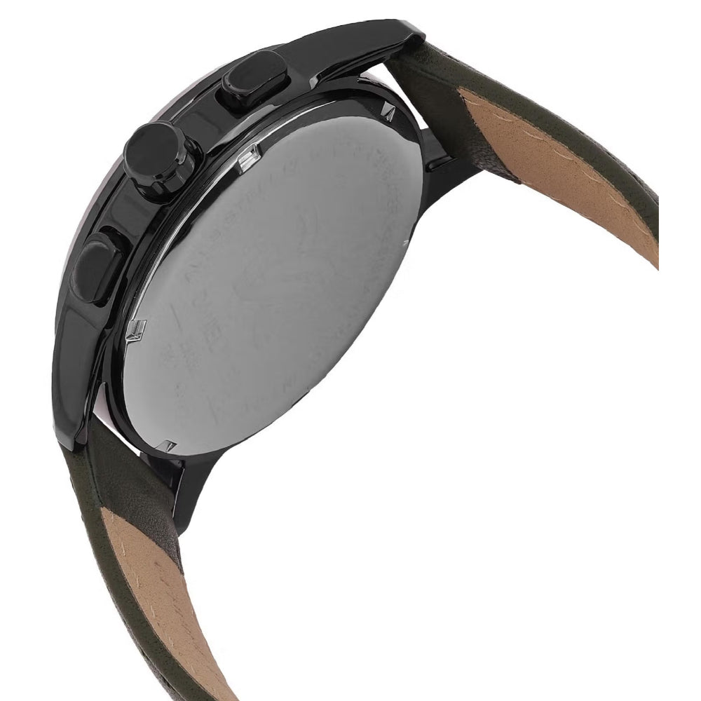 دانيال كلاين ساعة جلد أخضر داكن للرجال DK.1.14209-6