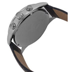 Daniel Klein Exclusive Dark Blue Leather Watch for Men DK.1.14212-3