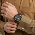Daniel Klein Exclusive Dark Brown Leather Watch for Men DK.1.14212-5