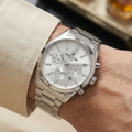 Daniel Klein Exclusive Silver Stainless Steel Watch for Men DK.1.14213-1
