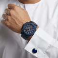 Daniel Klein Exclusive Blue Stainless Steel Watch for Men DK.1.14219-5