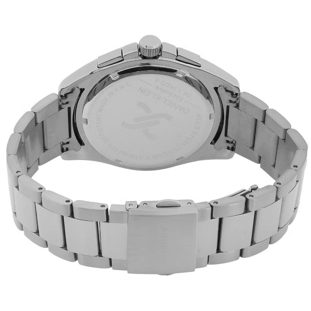 Daniel Klein Exclusive Silver Stainless Steel Watch for Men DK.1.14222-2
