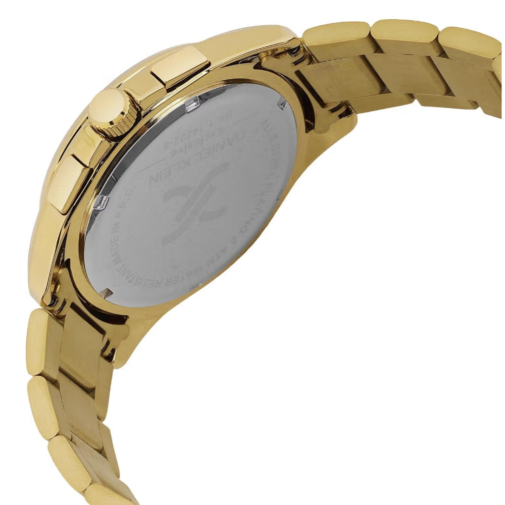 Daniel Klein Stainless Steel Gold Watch for Men DK.1.14222-5
