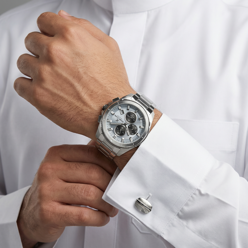 Daniel Klein Exclusive Silver Stainless Steel Watch for Men DK.1.14224-4