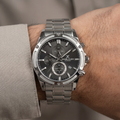 Daniel Klein Exclusive Silver Stainless Steel Watch for Men DK.1.14225-1
