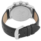 Daniel Klein Exclusive Black Leather Watch for Men DK.1.14229-2