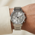 Daniel Klein Exclusive Silver Stainless Steel Watch for Men DK.1.14230-1