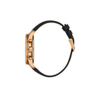 Daniel Klein Exclusive Black Leather Watch for Men DK.1.14239-5
