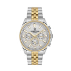 Daniel Klein Exclusive Silver and Gold Stainless Steel Watch for Men DK.1.14240-3