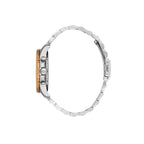 Daniel Klein Exclusive Silver and Rose Gold Stainless Steel Watch for Men DK.1.14240-4