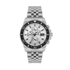 Daniel Klein Exclusive Silver Stainless Steel Watch for Men DK.1.14243-1