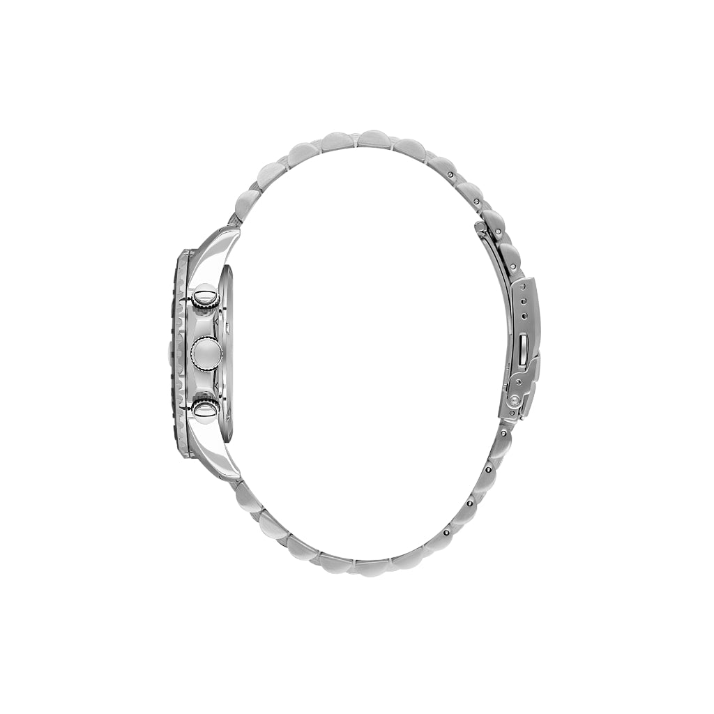 Daniel Klein Exclusive Silver Stainless Steel Watch for Men DK.1.14243-1