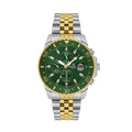 Daniel Klein Exclusive Silver and Gold Stainless Steel Watch for Men DK.1.14243-4