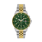 Daniel Klein Exclusive Silver and Gold Stainless Steel Watch for Men DK.1.14243-4