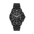 Daniel Klein Exclusive Black Stainless Steel Watch for Men DK.1.14243-5