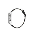 Daniel Klein Exclusive Black Leather Watch for Men DK.1.14244-1