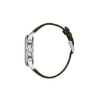 Daniel Klein Exclusive Dark Green Leather Watch for Men DK.1.14244-3