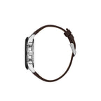 Daniel Klein Exclusive Dark Brown Leather Watch for Men DK.1.14244-5
