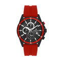 Daniel Klein Exclusive Dark Red Silicone Watch for Men DK.1.14246-5