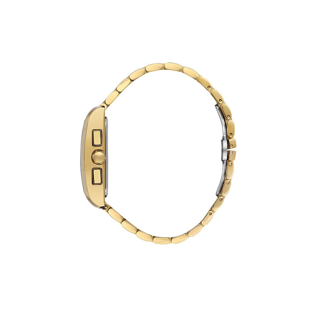 Daniel Klein Exclusive Gold Stainless Steel Watch for Men DK.1.14250-5