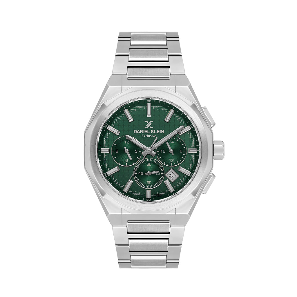 Daniel Klein Exclusive Silver Stainless Steel Watch for Men DK.1.14251-4
