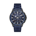 Daniel Klein Exclusive Blue Stainless Steel Watch for Men DK.1.14254-5