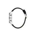 Daniel Klein Exclusive Black Leather Watch for Men DK.1.14255-2