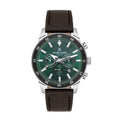 Daniel Klein Exclusive Dark Brown Leather Watch for Men DK.1.14255-4