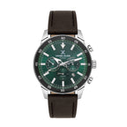 Daniel Klein Exclusive Dark Brown Leather Watch for Men DK.1.14255-4