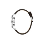 Daniel Klein Exclusive Dark Brown Leather Watch for Men DK.1.14255-4