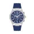 Daniel Klein Exclusive Dark Blue Silicone Watch for Men DK.1.14258-3