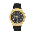 Daniel Klein Exclusive Black Silicone Watch for Men DK.1.14258-5