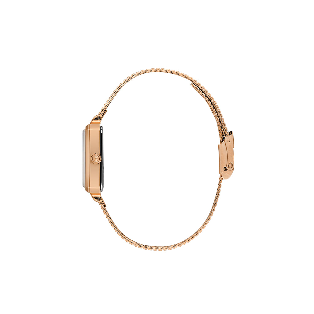 Daniel Klein Premium Rose Gold Mesh Band Watch for Women DK.1.14264-4