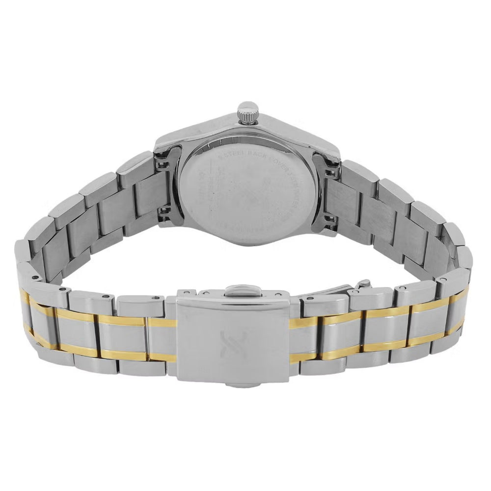Daniel Klein Premium Silver and Gold Stainless Steel Watch for Women DK.1.14271-3