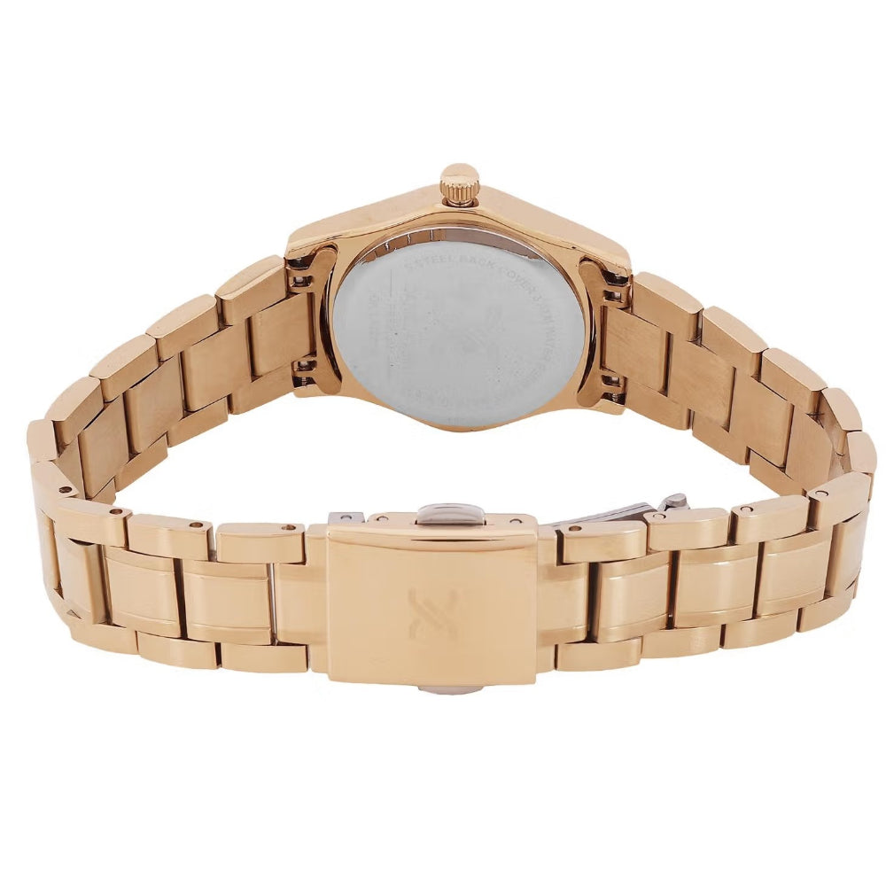 Daniel Klein Premium Rose Gold Stainless Steel Watch for Women DK.1.14271-5