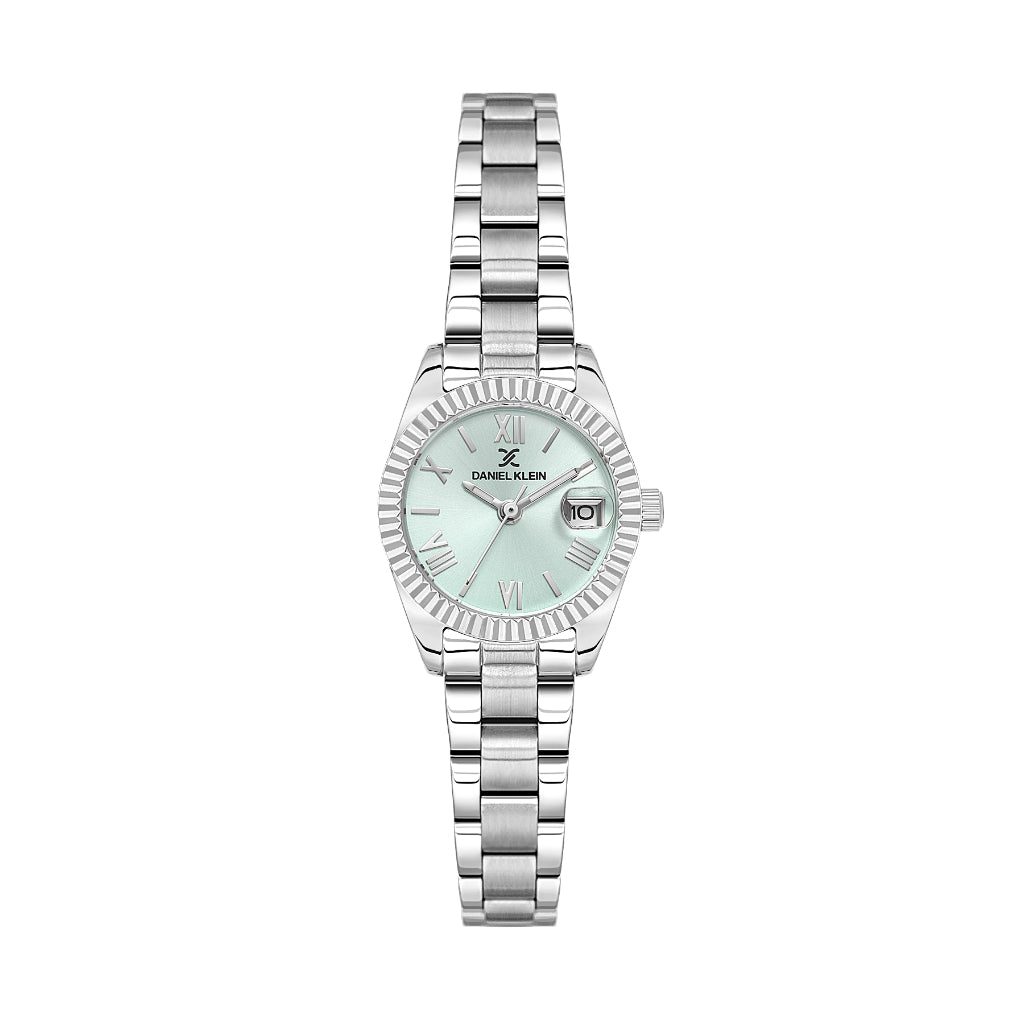 Daniel Klein Premium Silver Stainless Steel Watch for Women DK.1.14276-4