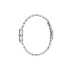 Daniel Klein Premium Silver and Rose Gold Stainless Steel Watch for Women DK.1.14276-8