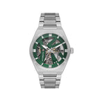 Daniel Klein Skeleton Silver Stainless Steel Automatic Watch for Men DK.1.14278-3