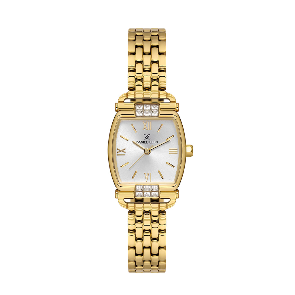 Daniel Klein Premium Gold Stainless Steel Watch for Women DK.1.14281-2
